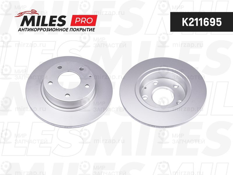 Тормозной диск MILES K211695