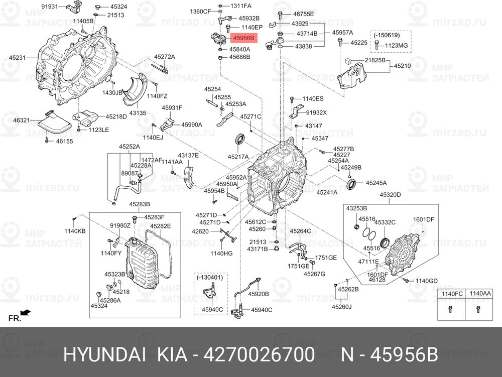 Запчасть MOBIS 4270026700