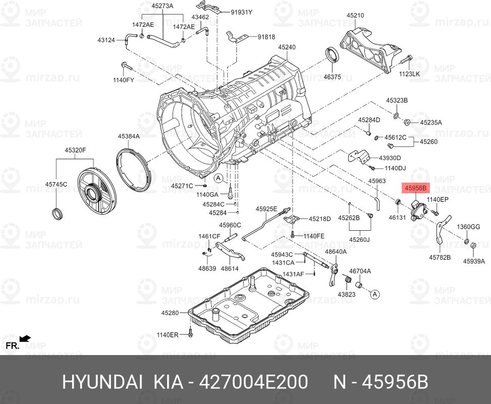 Запчасть MOBIS 427004E200