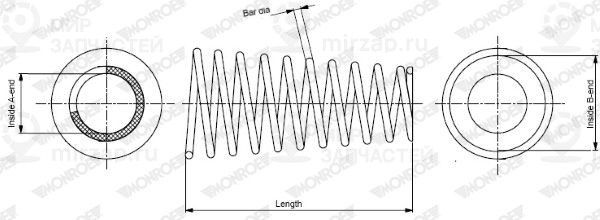 Запчасть MONROE SP2596