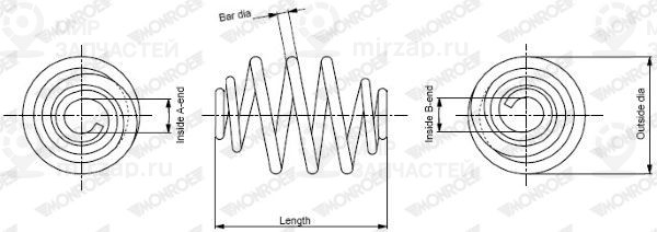 Запчасть MONROE SP2868