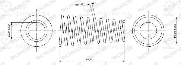 Запчасть MONROE SP3105