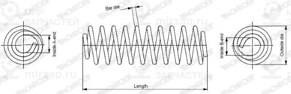 Запчасть MONROE SP3589