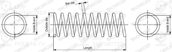 Запчасть MONROE SP3946