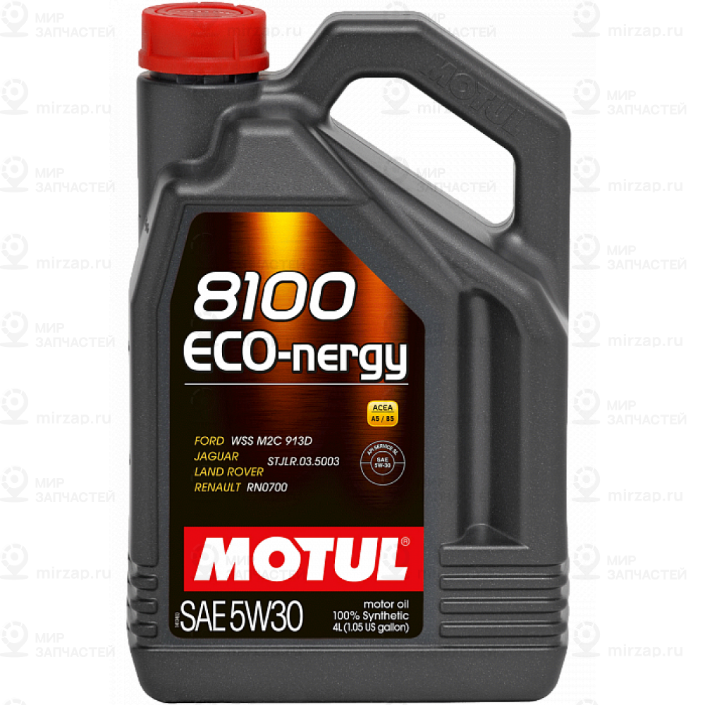 Масло Моторное Motul 8100 Eco-Nergy 5W-30 Синтетическое 4 Л 111860
 MOTUL 111860