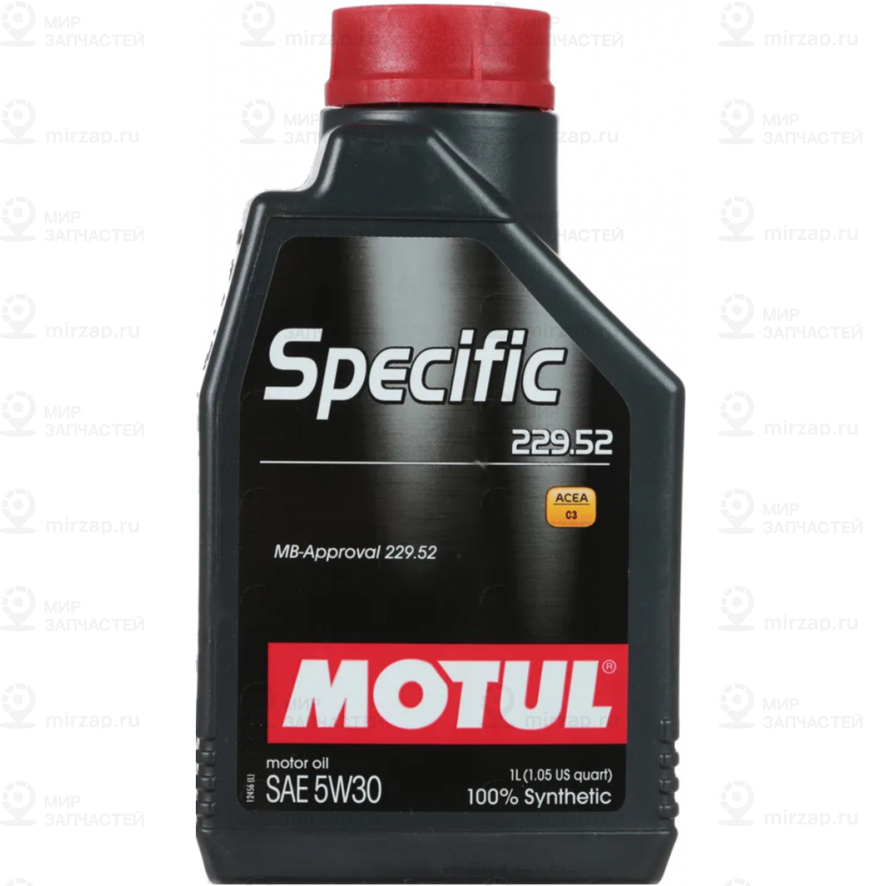Масло Моторное Motul Specific 229.52 5W-30 Синтетическое 1 Л 113212 MOTUL 113212