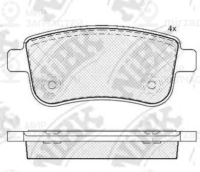 Запчасть NIBK PN0381