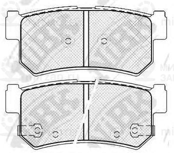 Колодки тормозные дисковые pn0440
 NIBK PN0440