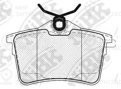 Колодки Торм. Задн.
 NIBK PN0472