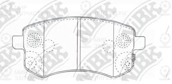 Запчасть NIBK PN0543