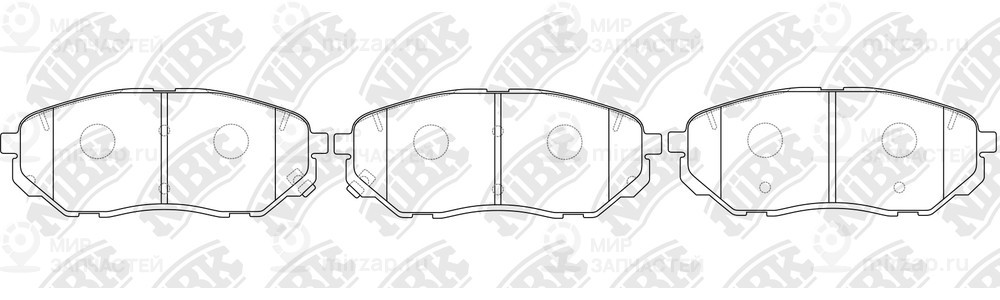 Запчасть NIBK PN0662