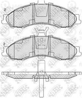 Запчасть NIBK PN0824