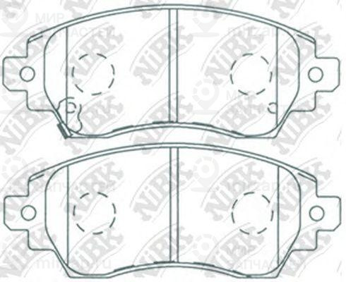 Колодки тормозные барабанные
 NIBK PN1194