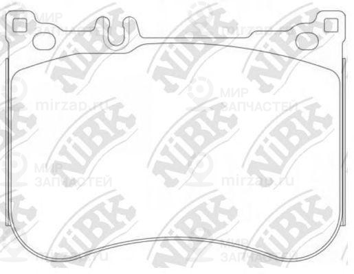 Колод. Торм. Диск. Nibk Pn31013
 NIBK PN31013