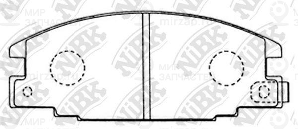 Запчасть NIBK PN4196