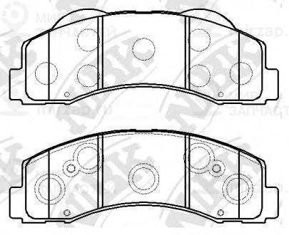 Колод. Торм. Диск. Nibk Pn51003
 NIBK PN51003