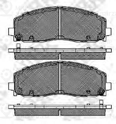 Колодки Тормозные Дисковые
 NIBK PN53003