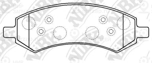Запчасть NIBK PN53004