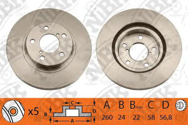 Запчасть NIBK RN1091