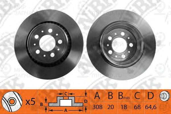 Запчасть NIBK RN1181