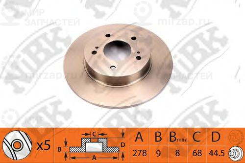 Запчасть NIBK RN1363