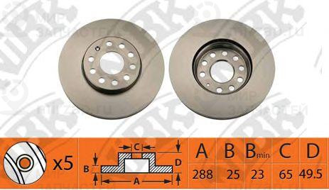 Запчасть NIBK RN1374