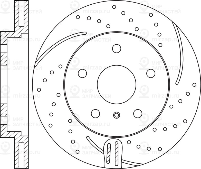 Запчасть NIBK RN1417DSET