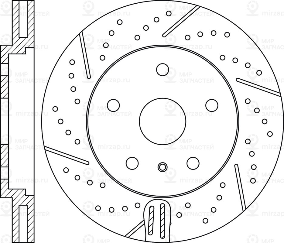 Запчасть NIBK RN1428DSET