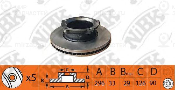Запчасть NIBK RN1448