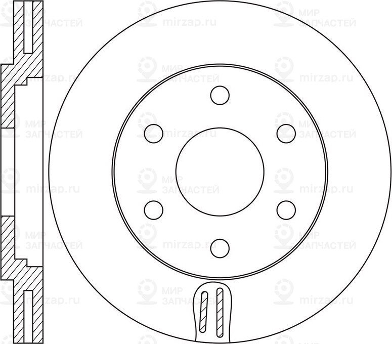 Запчасть NIBK RN1615