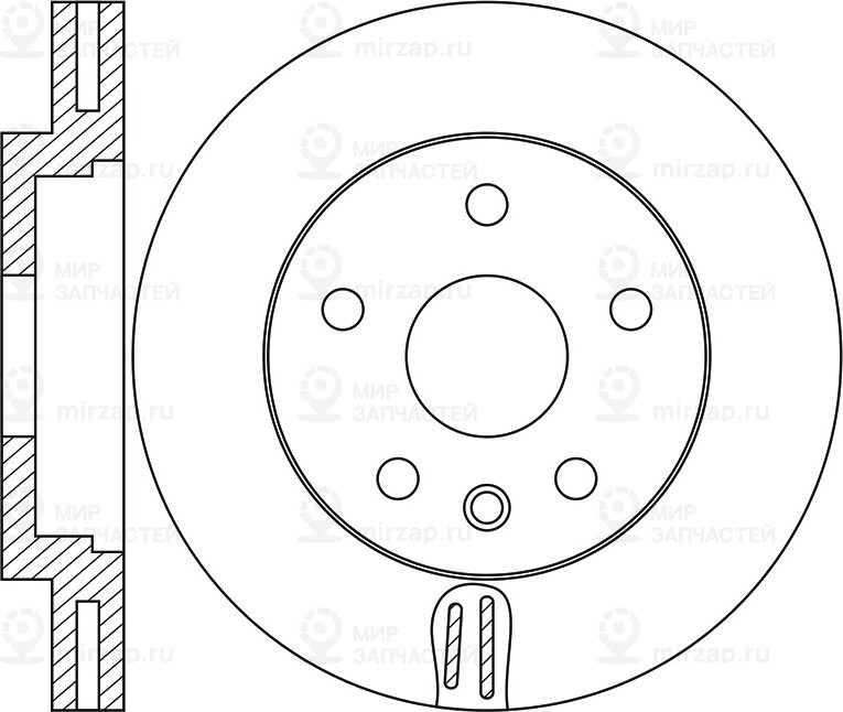 Запчасть NIBK RN1684