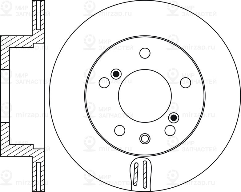 Запчасть NIBK RN1749