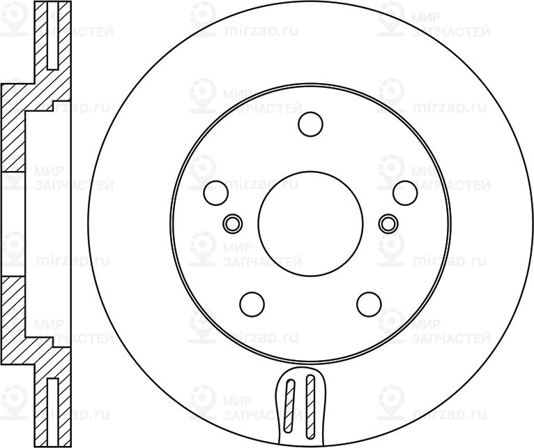Запчасть NIBK RN1775