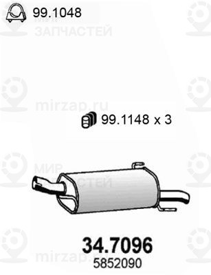 Запчасть ASSO 347096