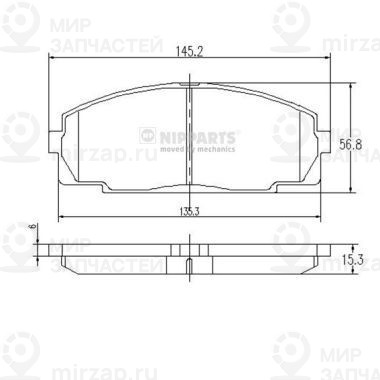 Запчасть NIPPARTS J3602076