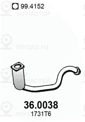 Катализатор ASSO 360038