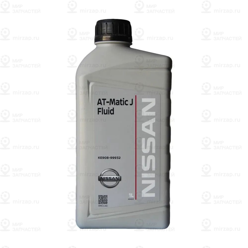 Масло трансм. Nissan MATIC FLuid J (EU)
 NISSAN KE90899932R