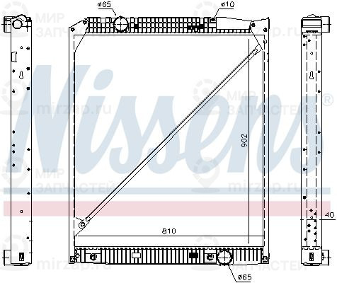Запчасть NISSENS 62653A