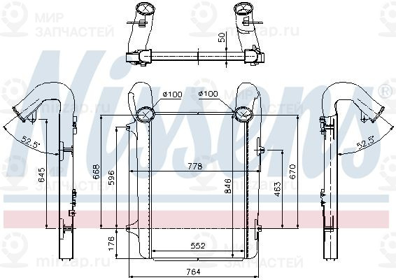 Интеркулер NISSENS 97059