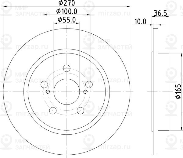 Запчасть NISSHINBO ND1133K