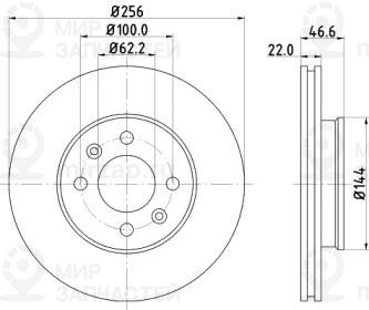 Запчасть NISSHINBO ND6004K