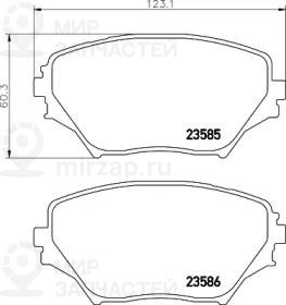 Запчасть NISSHINBO NP1036
