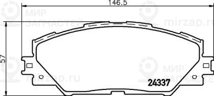 Запчасть NISSHINBO NP1058
