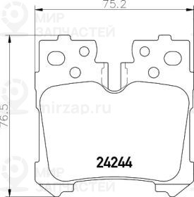 Запчасть NISSHINBO NP1080