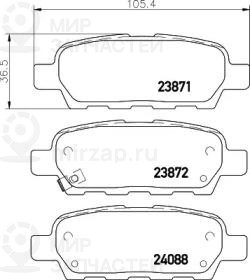 Запчасть NISSHINBO NP2004