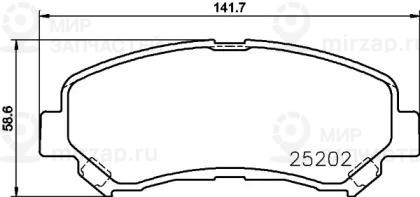 Запчасть NISSHINBO NP2048
