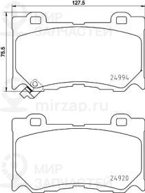Запчасть NISSHINBO NP2058