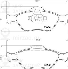 Запчасть NISSHINBO NP5008