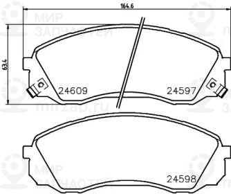 Запчасть NISSHINBO NP6005