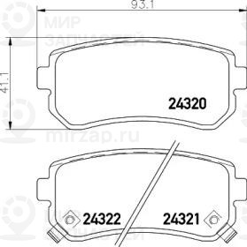 Запчасть NISSHINBO NP6025